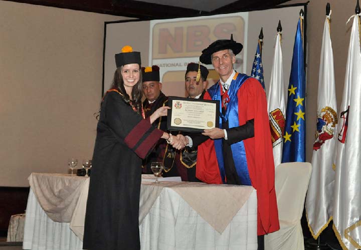 Bircham University 2014 Guatemala NBS Graduation