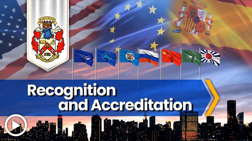 BIU Recognition and Accreditation