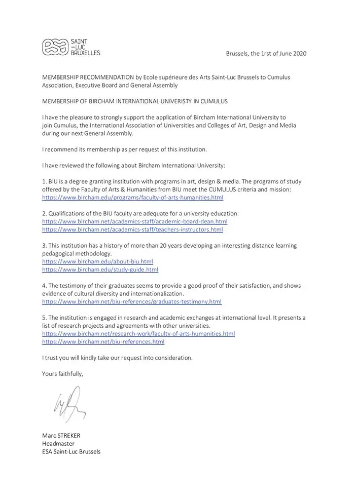 Bircham University Bircham University