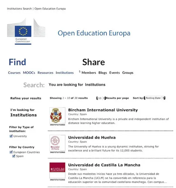 Bircham University EU Open Education Europa Bircham University EU Open Education Europa