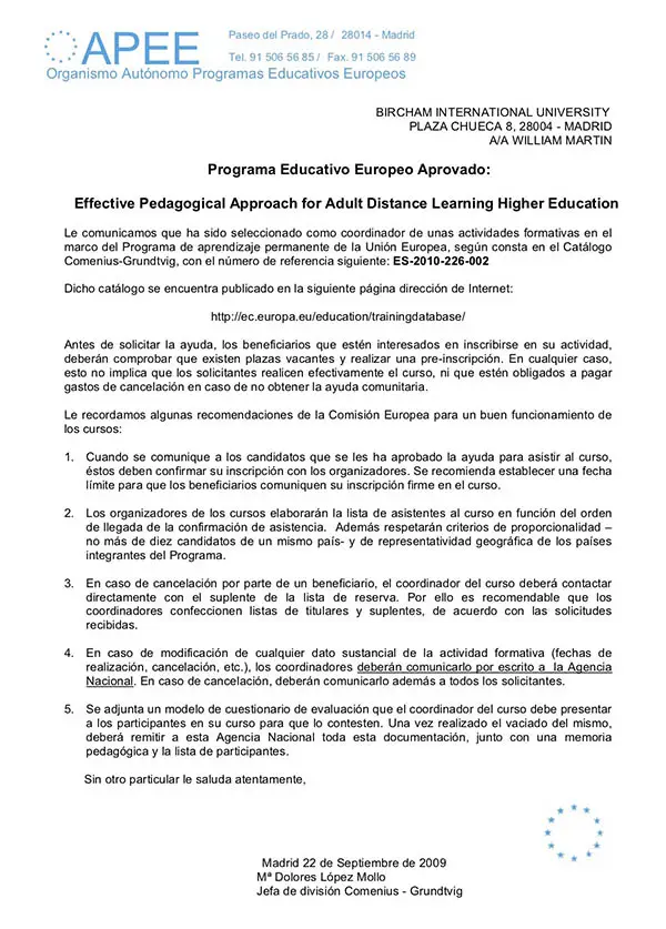 Bircham University EU Open Education Europa Bircham University EU Open Education Europa